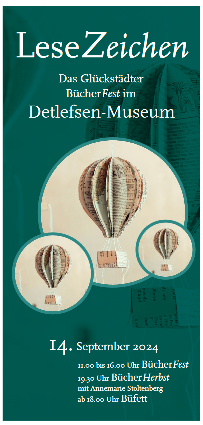 LeseZeichen ein Bücherfest im Detlefsenmuseum