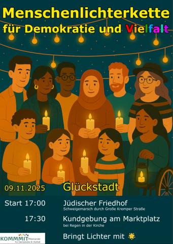 Menschenlichterkette